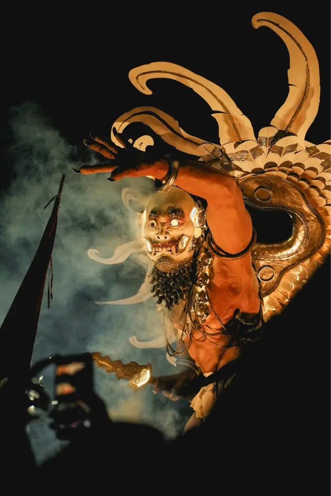 Photo Ogoh Ogoh by Damm aaaa - Nyepi & Pengerupukan in Ubud