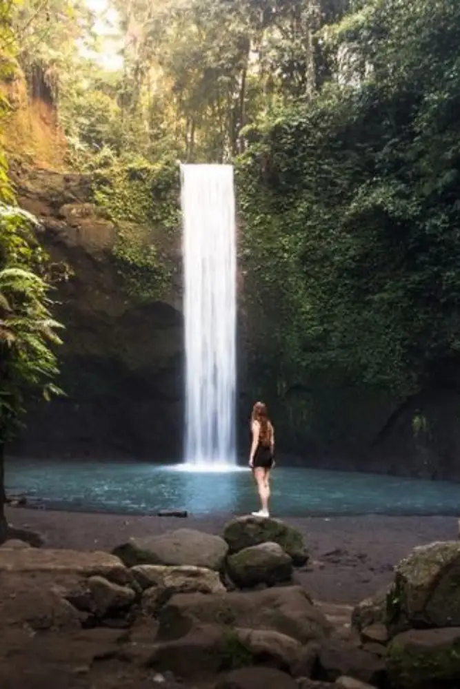 Photo Tibumana Waterfall by Randolfo Santos - Beautiful Waterfalls Near Ubud